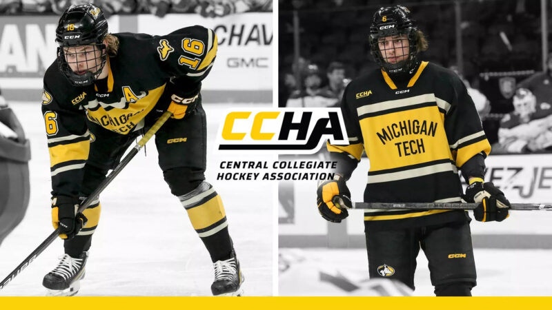 Huskies picked third and fourth in CCHA Preseason Polls